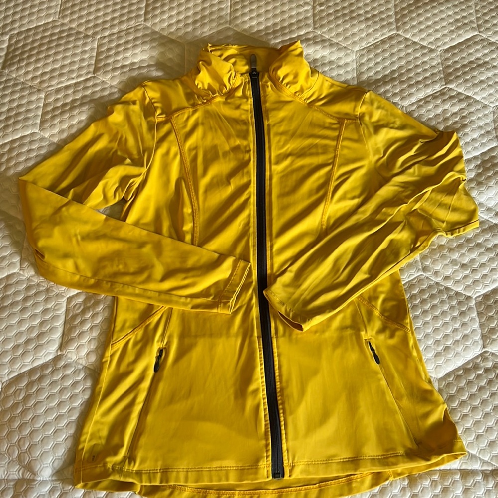 Yellow Lole zip up